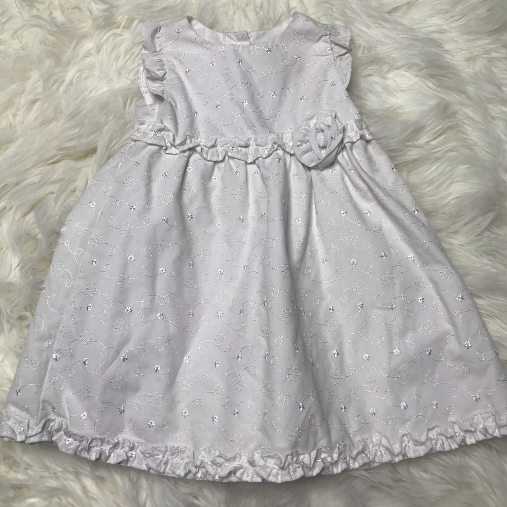 Penelope Mack sweet white dress size 18 months